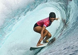 Nadia Erostarbe ha sido la mejor de su manga en su debut en los Juegos Olímpicos