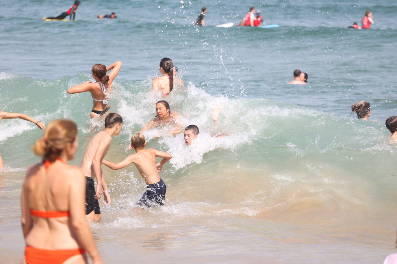 Ola de calor en Gipuzkoa