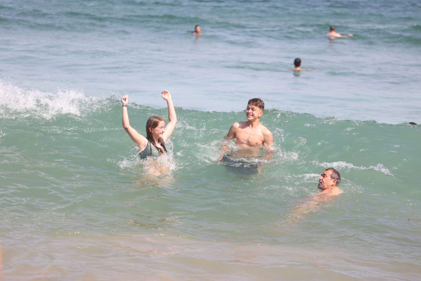 Ola de calor en Gipuzkoa