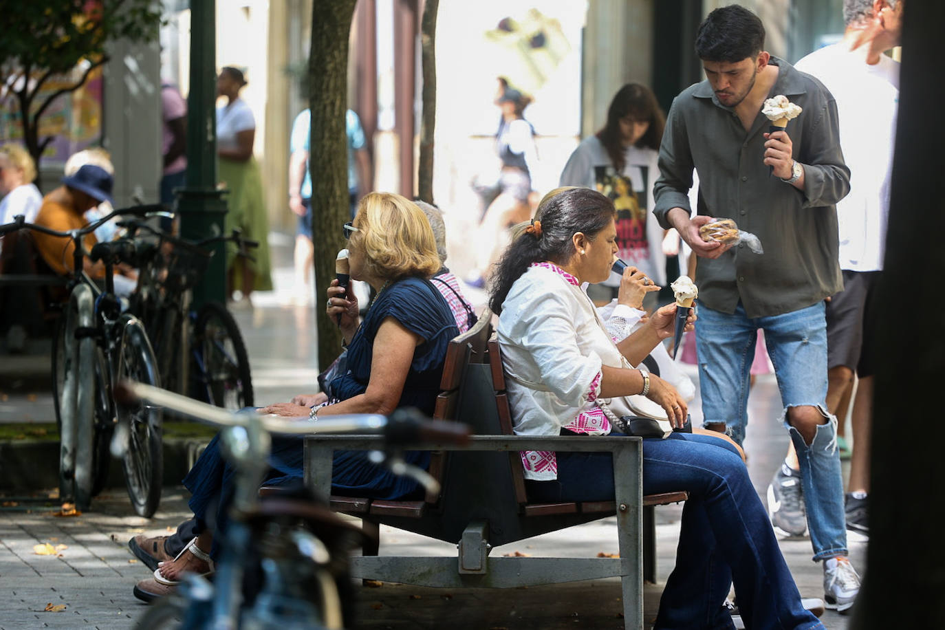 Ola de calor en Gipuzkoa
