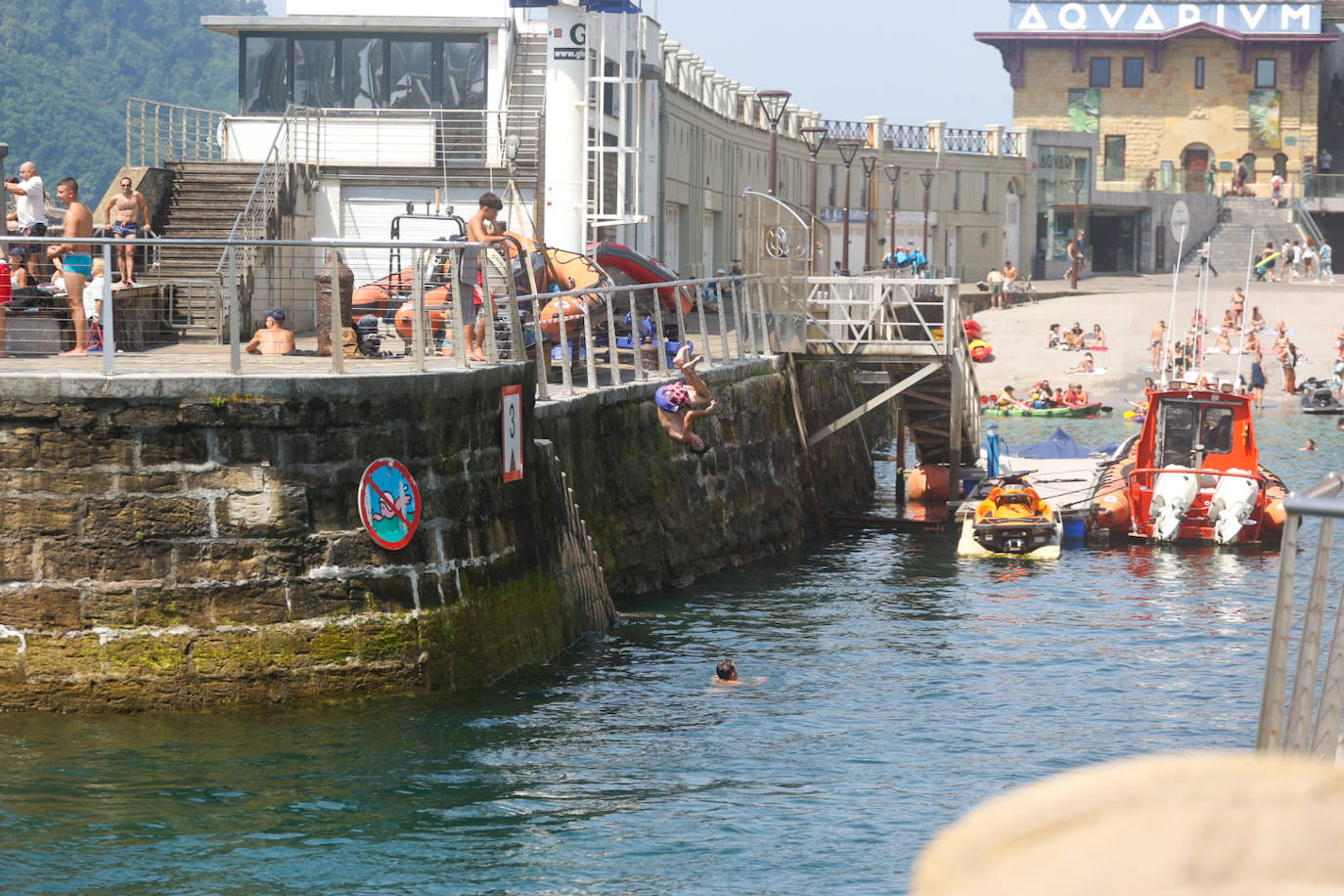 Ola de calor en Gipuzkoa