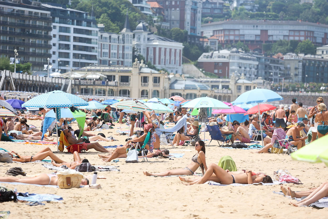 Ola de calor en Gipuzkoa