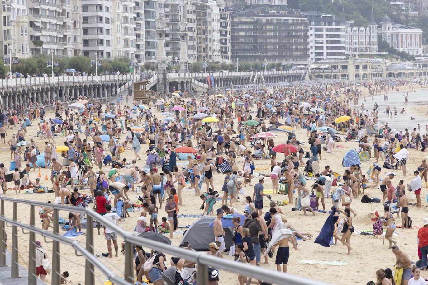 La lluvia da una tregua a la ola de calor