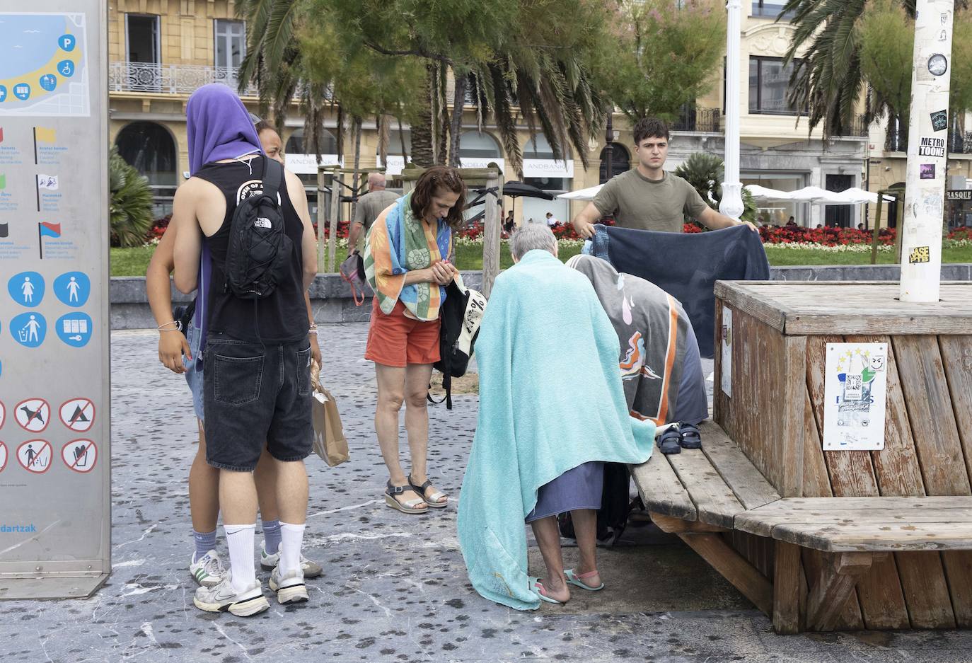 La lluvia da una tregua a la ola de calor