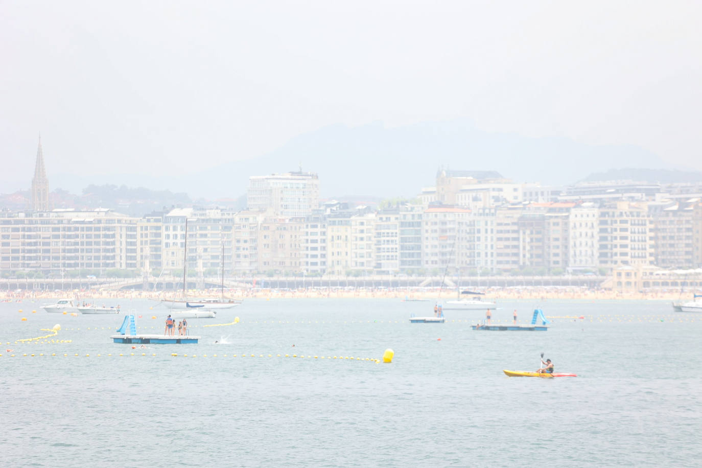 La lluvia da una tregua a la ola de calor