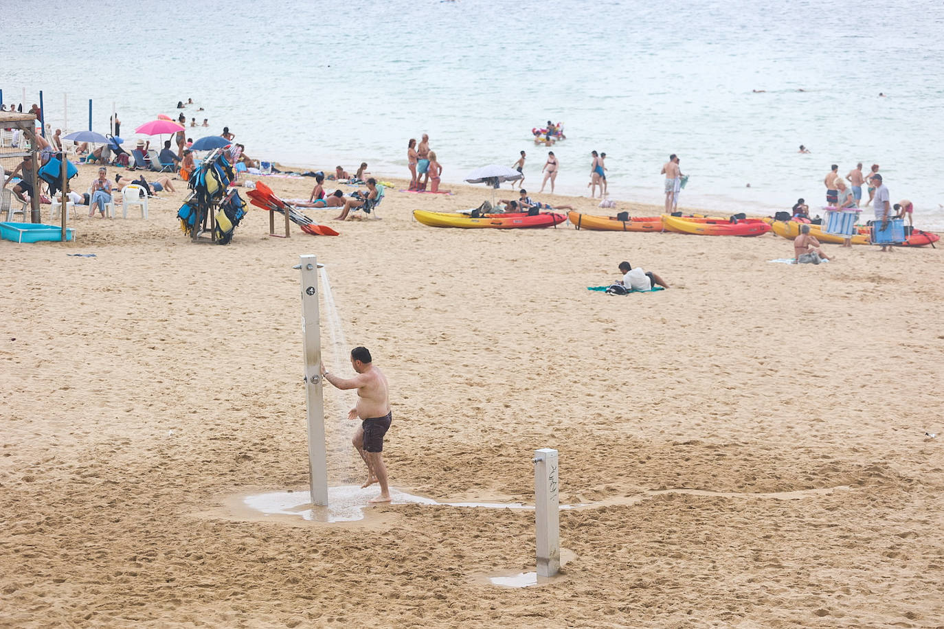 La lluvia da una tregua a la ola de calor