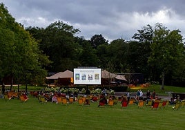 Sesiones de cine verano al aire libre en Chillida Leku.