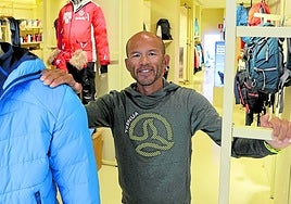 Hiraide, en su visita a Donostia en diciembre pasado.