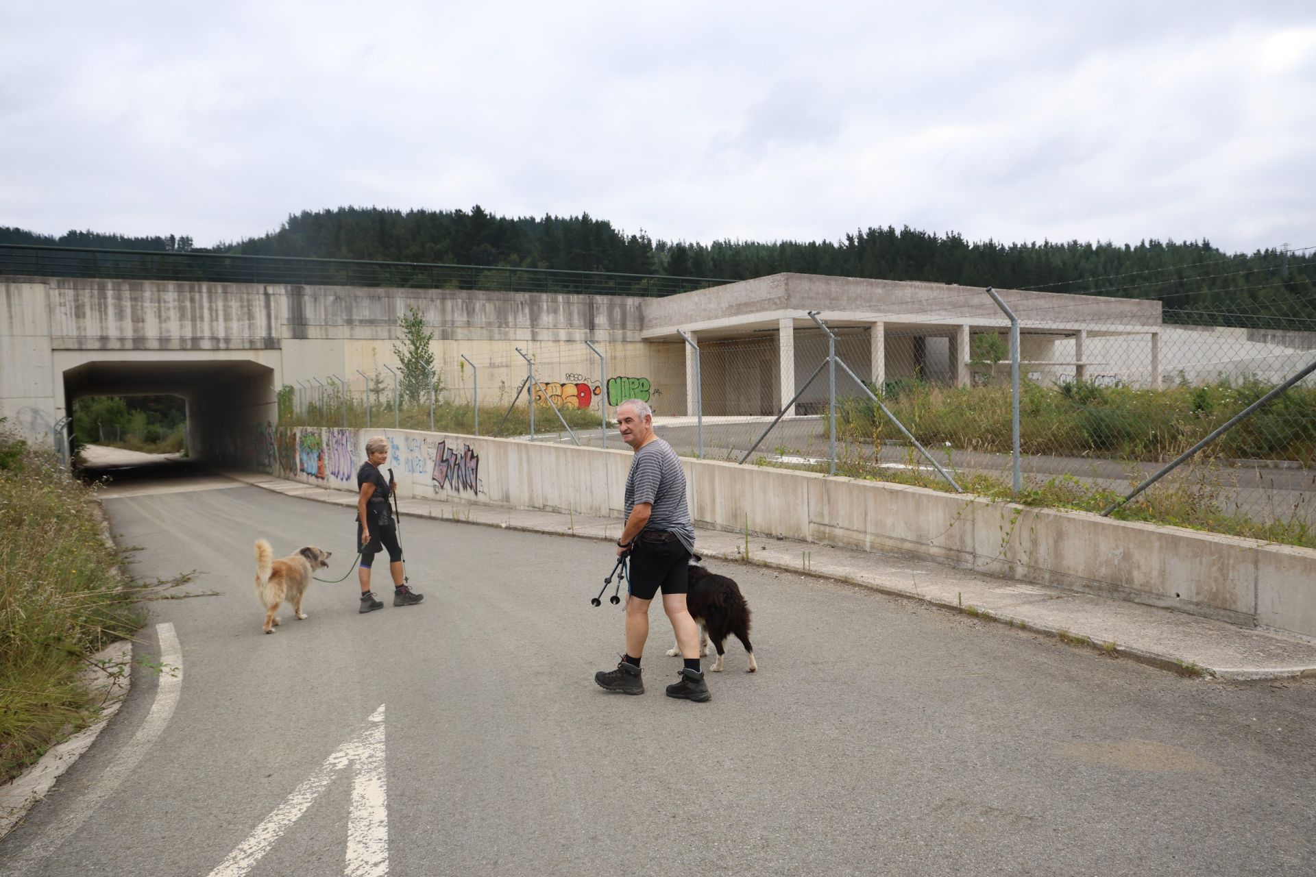 Las imágenes de la estación abandonada de Ezkio-Itsaso
