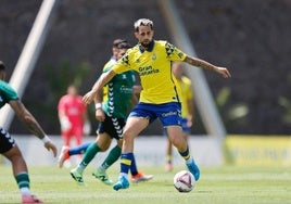 Adnan Januzaj, en un amistoso de pretemporada con la UD Las Palmas