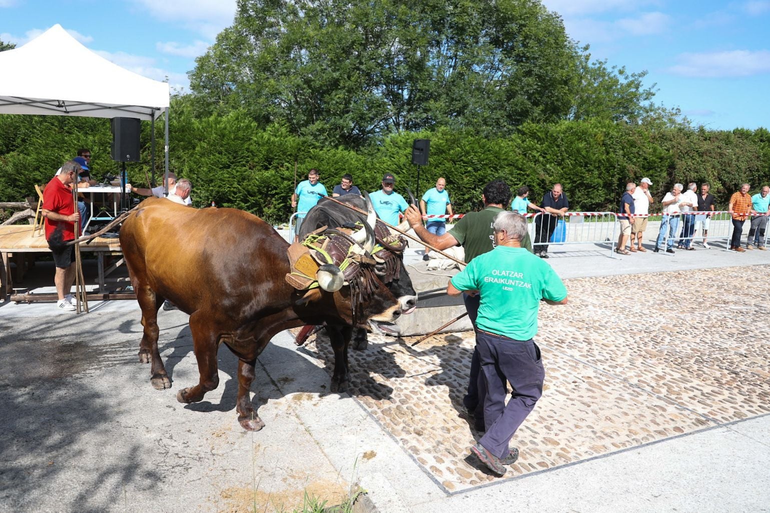 Tercer día de celebraciones en Xanistebanak