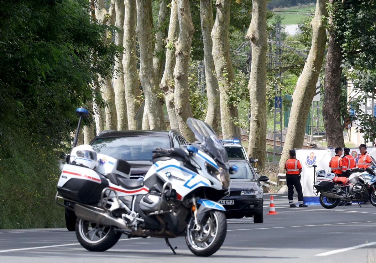 Lugar del accidente en el que falleció una mujer atropellada por un coche que se dio a la fuga.