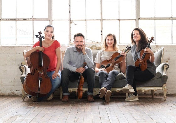 Cuarteto Elías: «Somos cuatro músicos, pero tocamos desde un solo corazón»