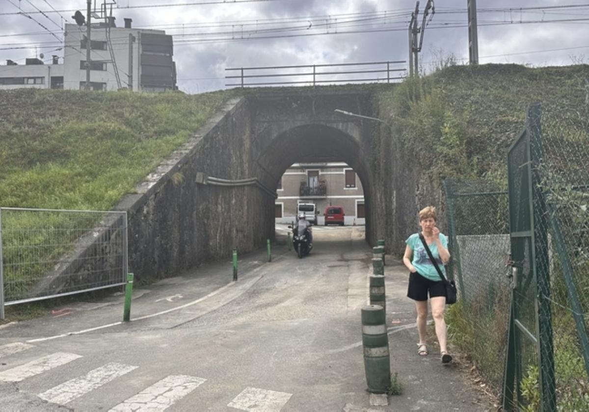 Ha reabierto, antes de lo previsto, el paso del túnel de Kaletxiki.