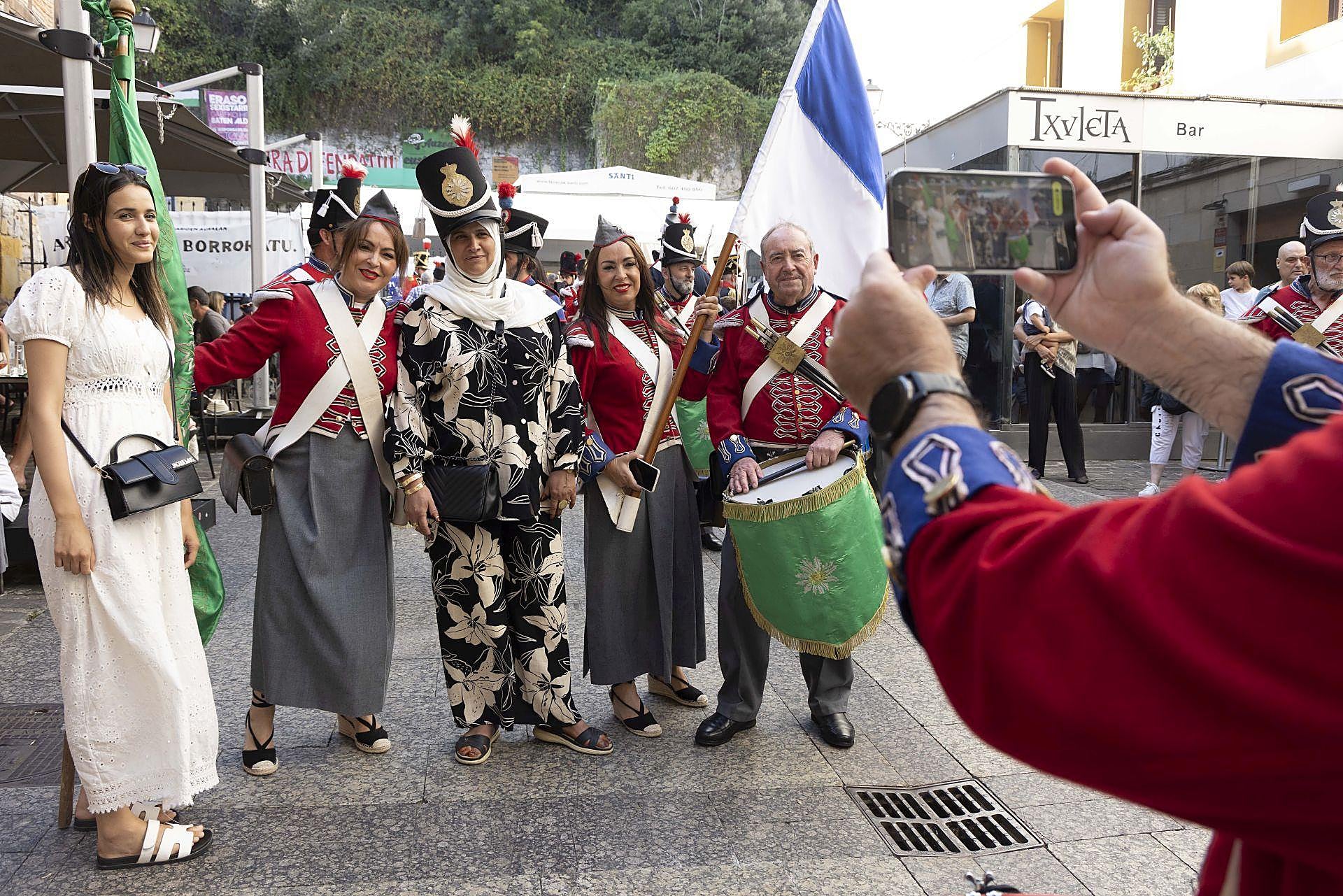Las mejores imágenes del Cañonazo donostiarra