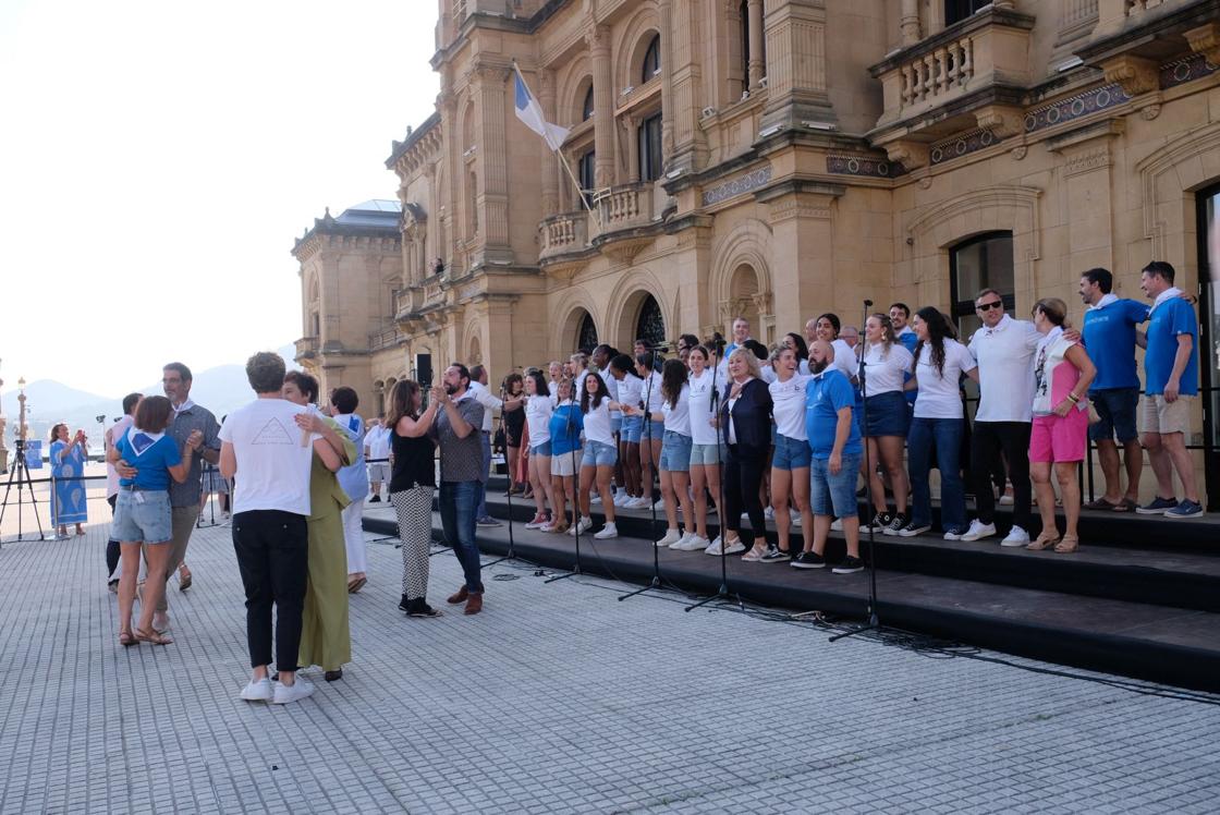Las mejores imágenes del Cañonazo donostiarra