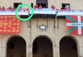 Covite denuncia pancartas en apoyo a presos de ETA en las fiestas de Oiartzun