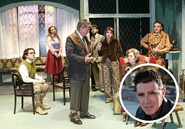 Una versión de 'La ratonera' en 2005 de Txalo Produkzioak, con Jaime Blanch y Ane Gabarain, entre otros. En el círculo, Xabier Agirre.