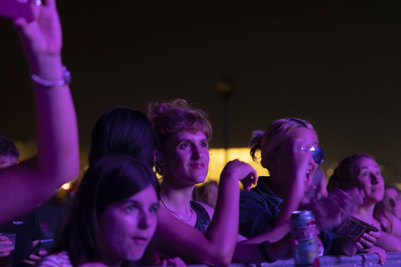 Las mejores imágenes del concierto de Amparanoia en Sagüés