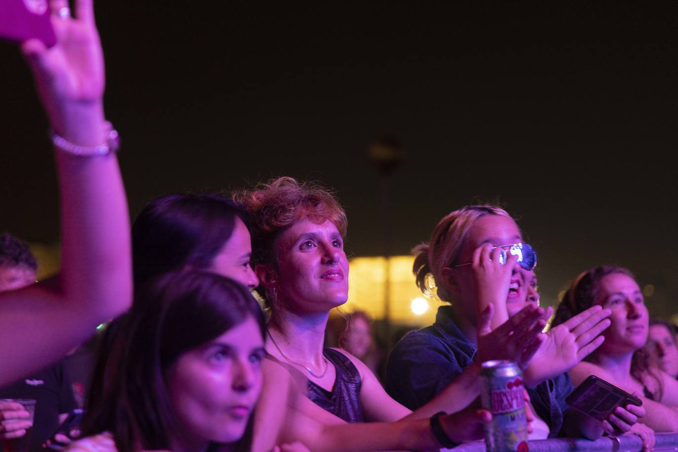 Las mejores imágenes del concierto de Amparanoia en Sagüés