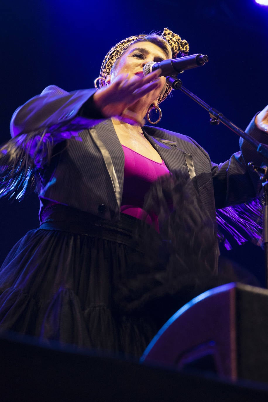 Las mejores imágenes del concierto de Amparanoia en Sagüés