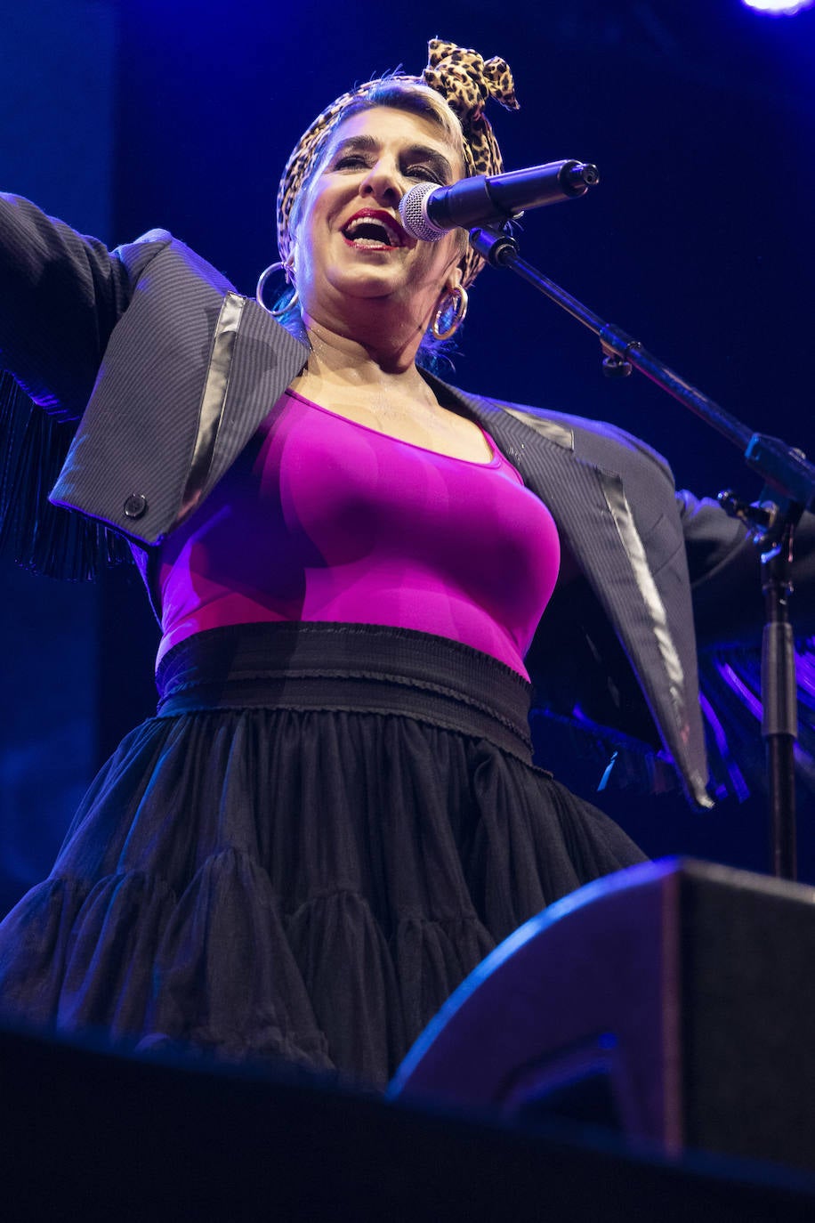 Las mejores imágenes del concierto de Amparanoia en Sagüés