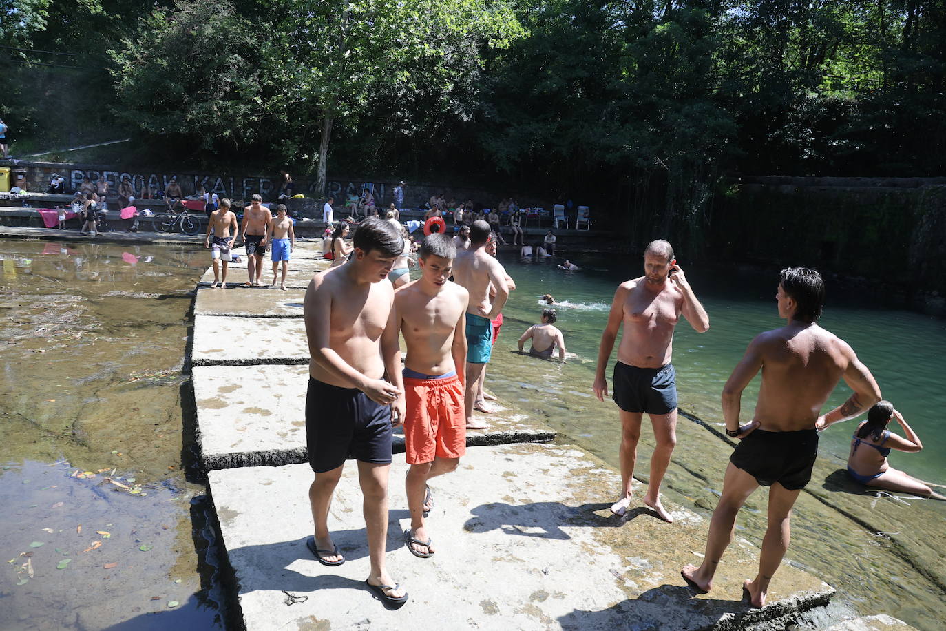 Los ríos, el mejor lugar para huir del calor en el interior