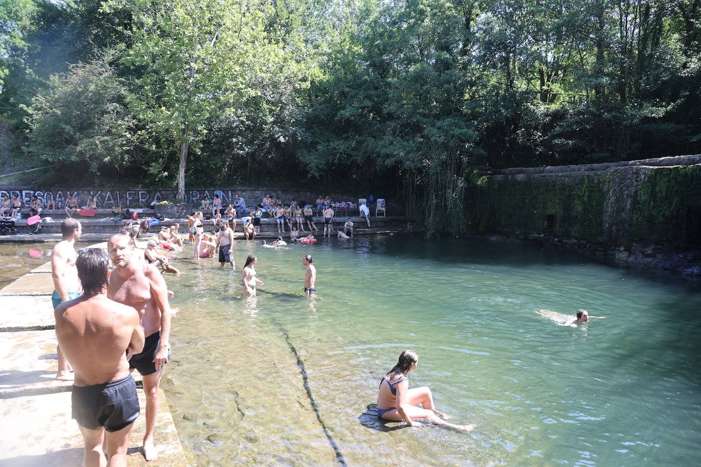 Los ríos, el mejor lugar para huir del calor en el interior