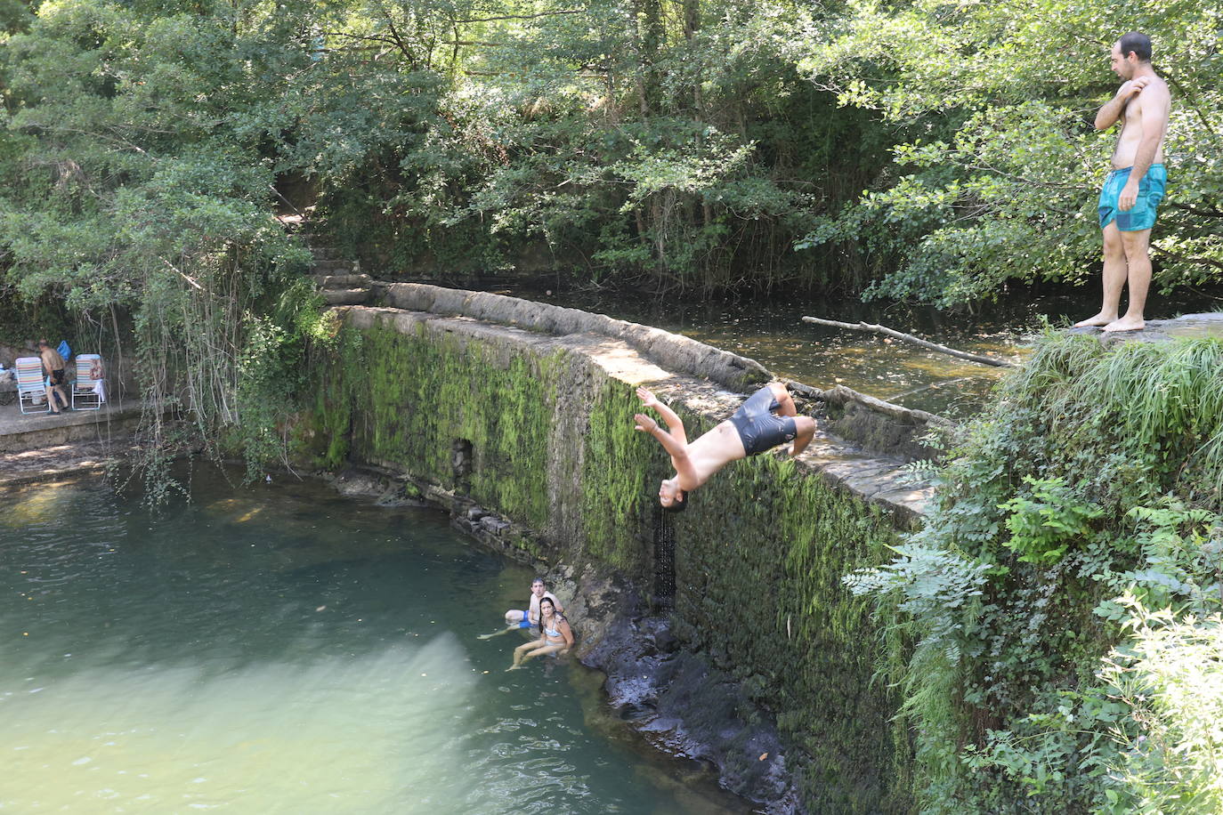 Los ríos, el mejor lugar para huir del calor en el interior