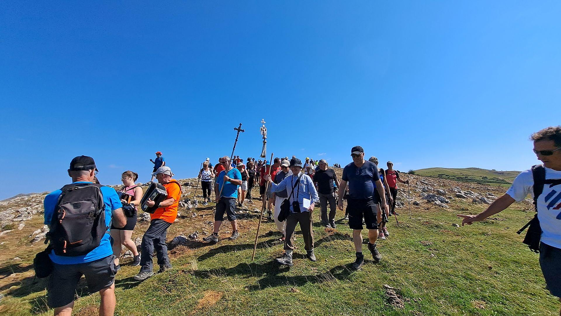 La visita de San Miguel a Igaratza, en imágenes