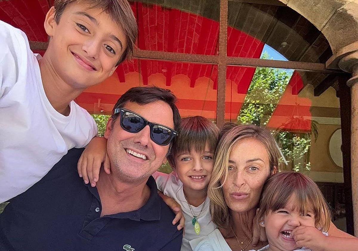 Ion Aramendi es un gran amante de la gastronomía y la disfruta con su familia.