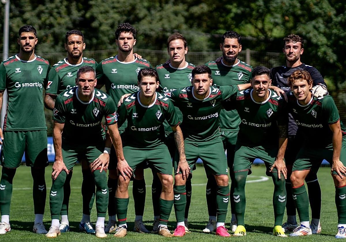Once titular contra Osasuna Promesas, que puede ser la formación para el estreno liguero de este sábado.