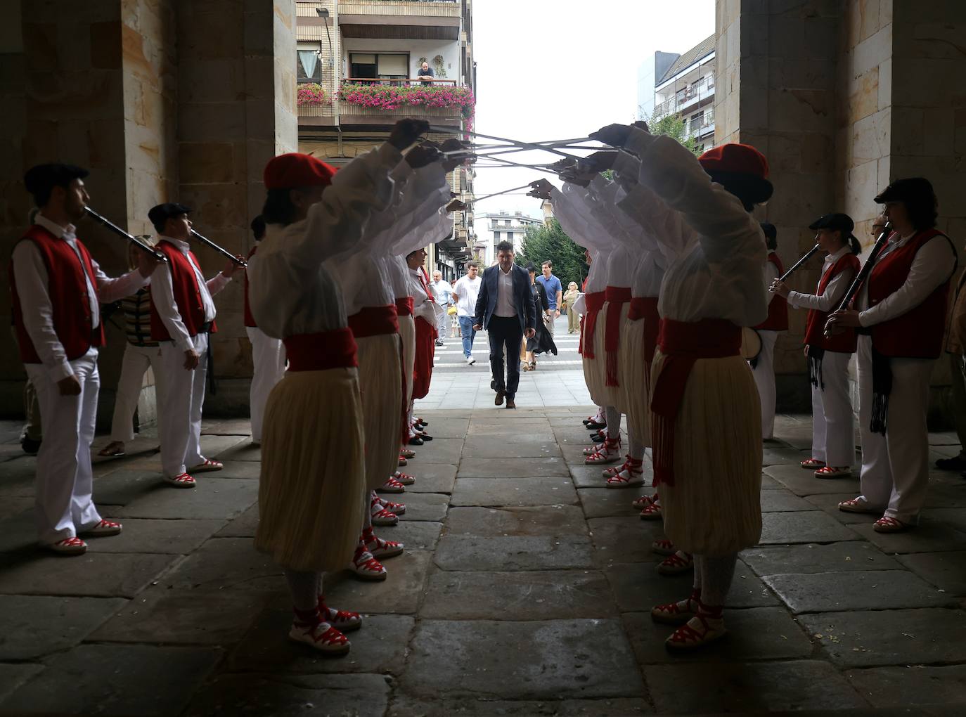 Ezpata-dantza en Zumarraga