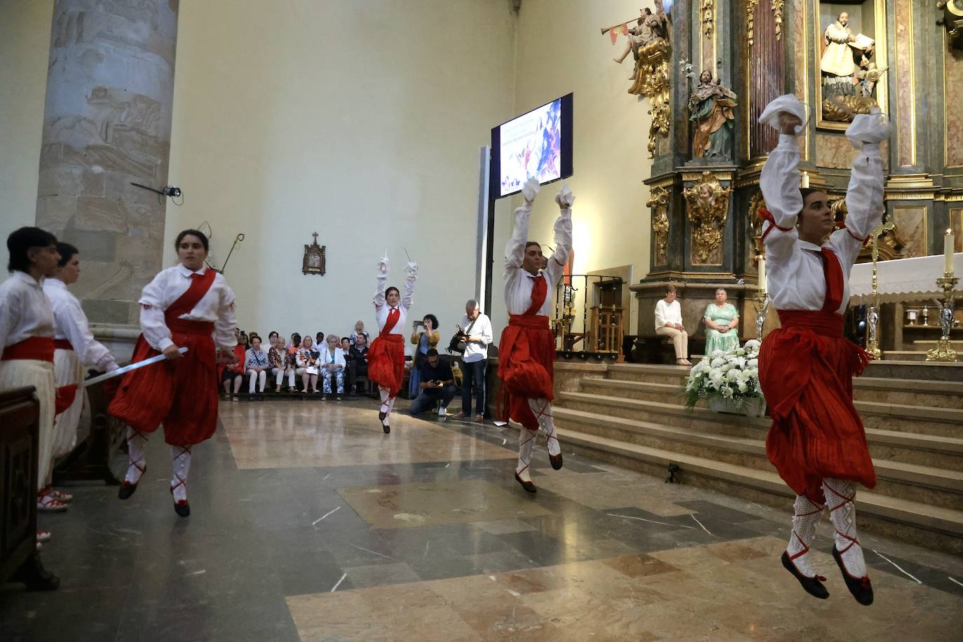 Ezpata-dantza en Zumarraga