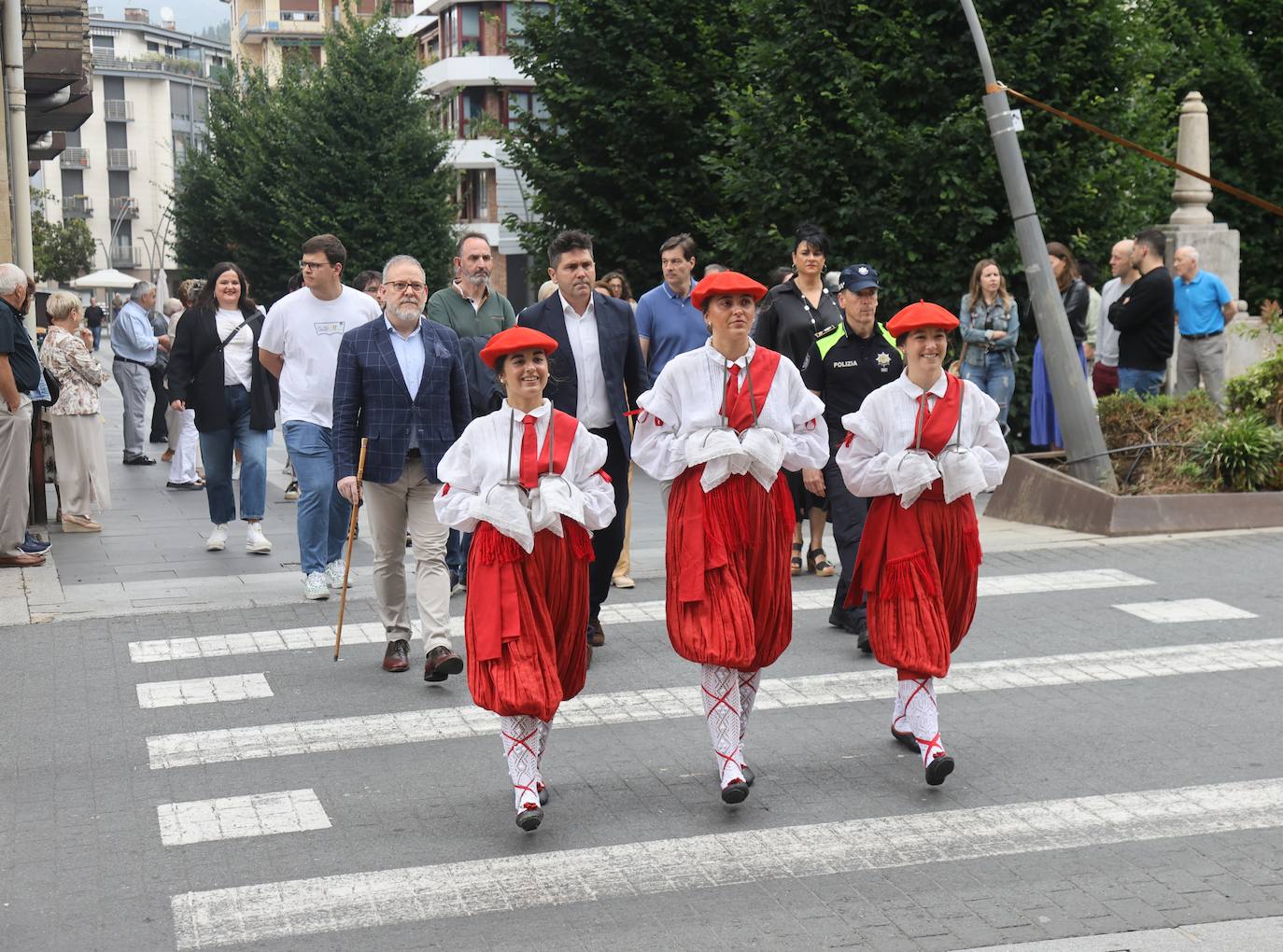 Ezpata-dantza en Zumarraga