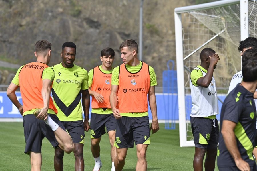 La Real, lista para el primer partido de la temporada