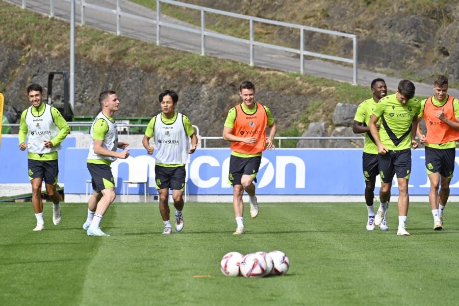 La Real, lista para el primer partido de la temporada