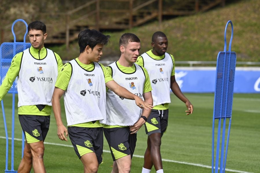 La Real, lista para el primer partido de la temporada