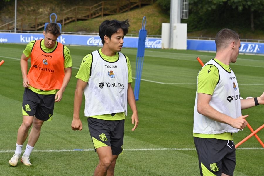 La Real, lista para el primer partido de la temporada