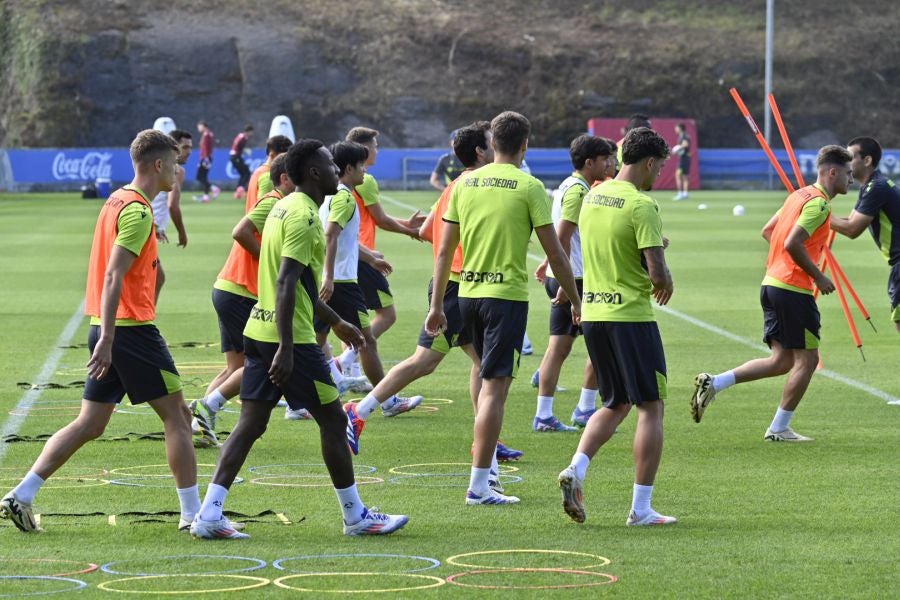 La Real, lista para el primer partido de la temporada