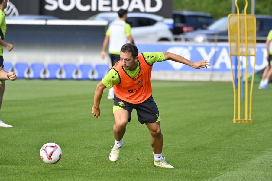 La Real, lista para el primer partido de la temporada