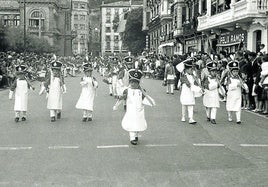 Tamborrada infantil del año 1963.