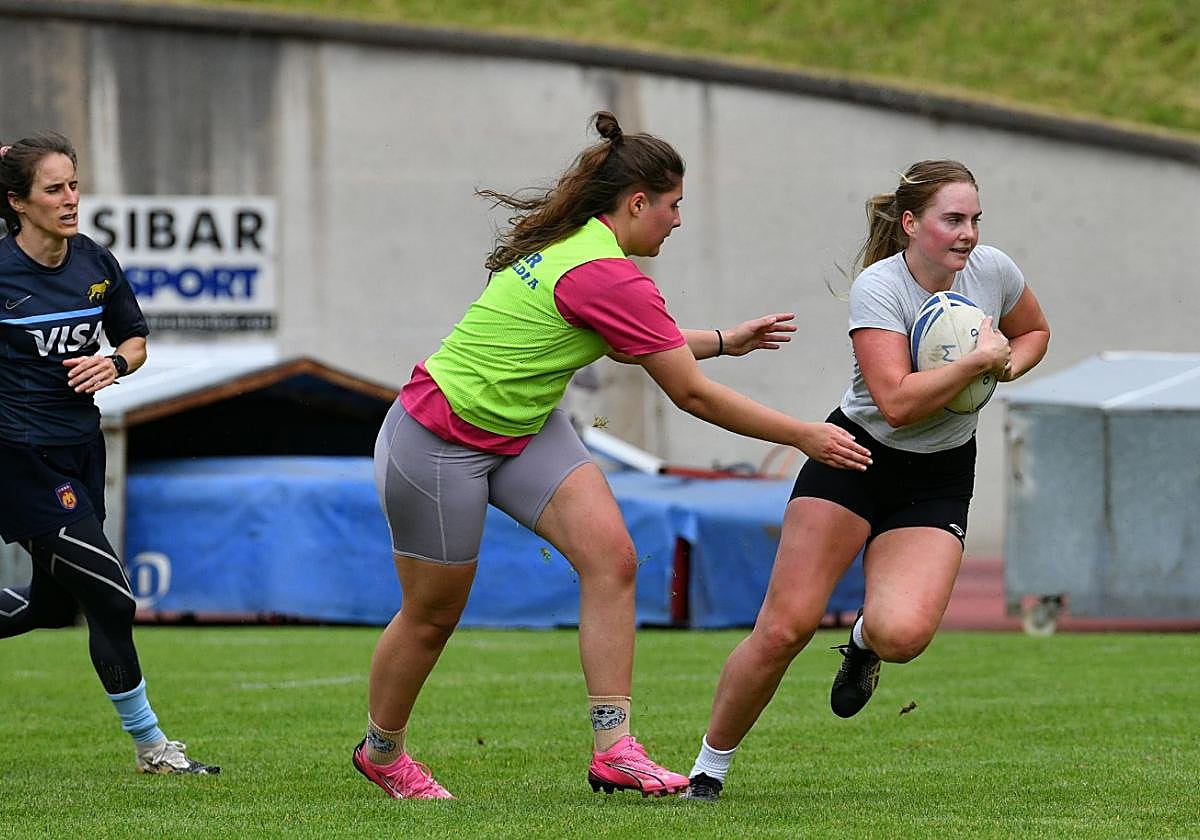 El Eibar Rugby femenino buscará seguir creciendo y cogiendo experiencia en la nueva temporada en División de Honor B.