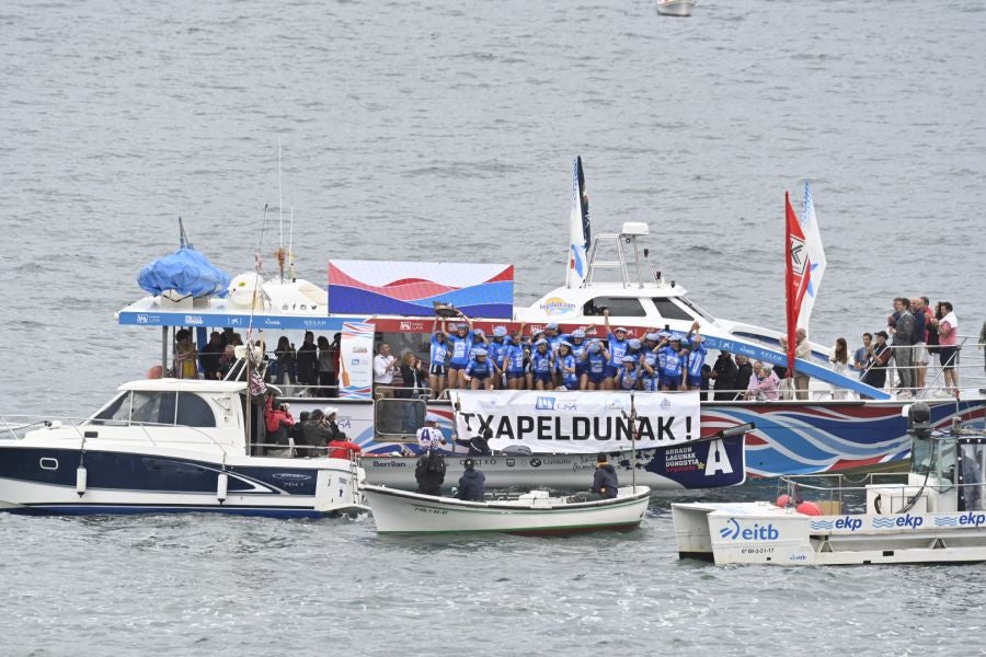 Arraun Lagunak no cede ninguna bandera