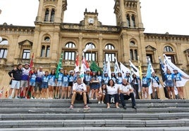 Las 15 banderas de Arraun Lagunak