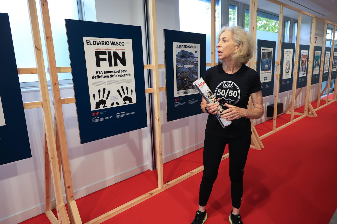 Kathrine Switzer, la primera mujer en correr y finalizar la Maratón de Boston, visita DV