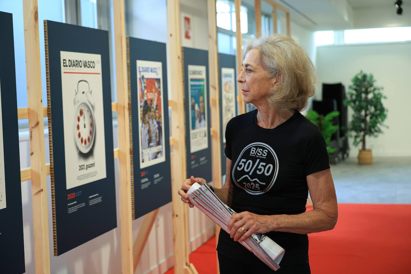 Kathrine Switzer, la primera mujer en correr y finalizar la Maratón de Boston, visita DV