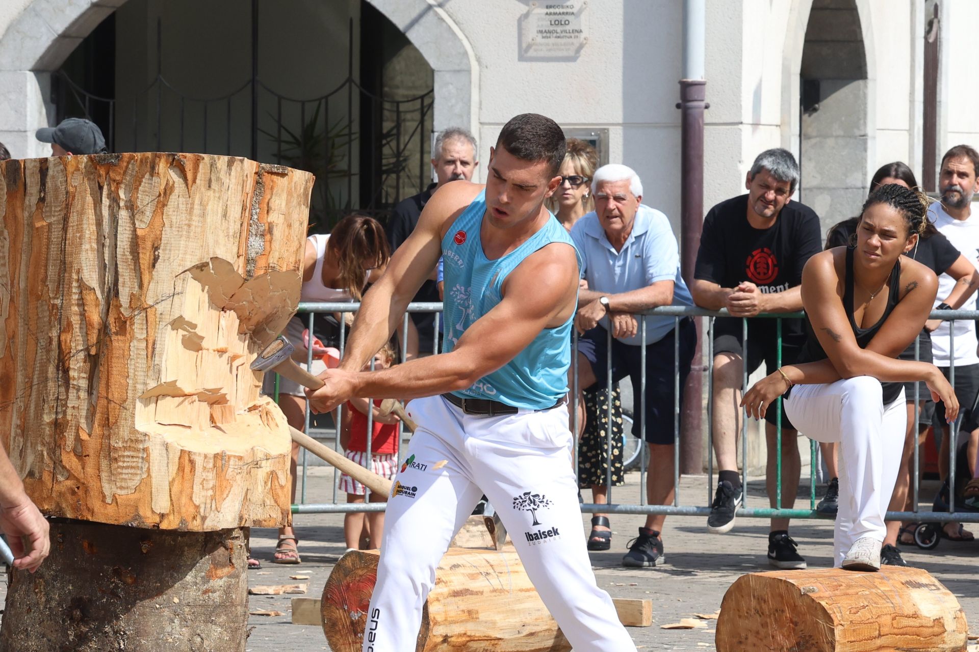 Gran ambiente en Ergobia por las fiestas de San Bartolomé