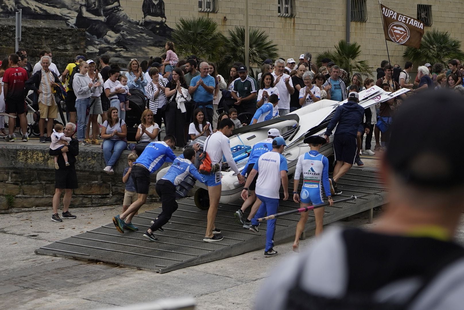 Victoria de Donostiarra en Getaria