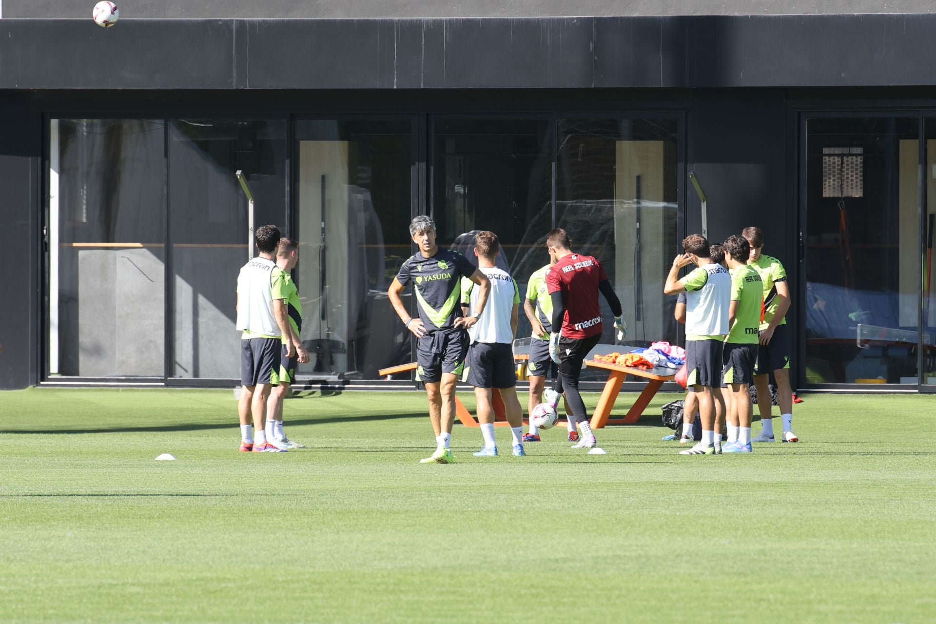 Imágenes del último entrenamiento de la Real Sociedad antes de recibir al Alavés